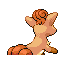 Vulpix's back sprite