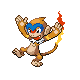 Monferno's Pokémon Platinum Version sprite