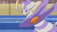 Pound being used by Ikari's Mienshao.