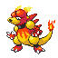 Magmar's FireRed and LeafGreen sprite