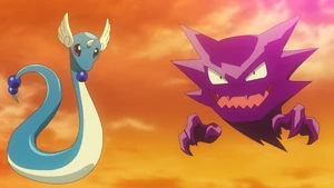 Ash's Haunter.