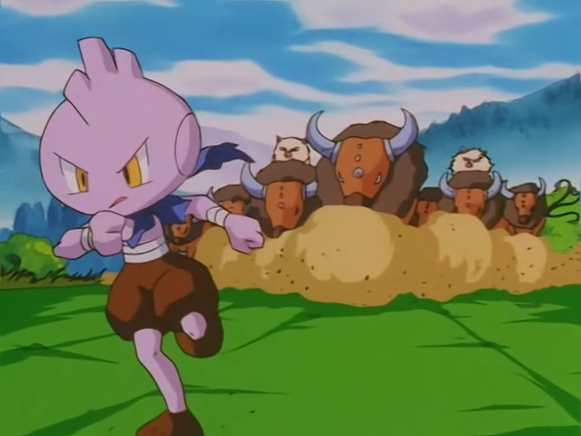 236, #106, #107 e #237 Tryogue, Hitmonlee, Hitmonchan e Hitmontop