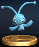 Manaphy trophy SSBB