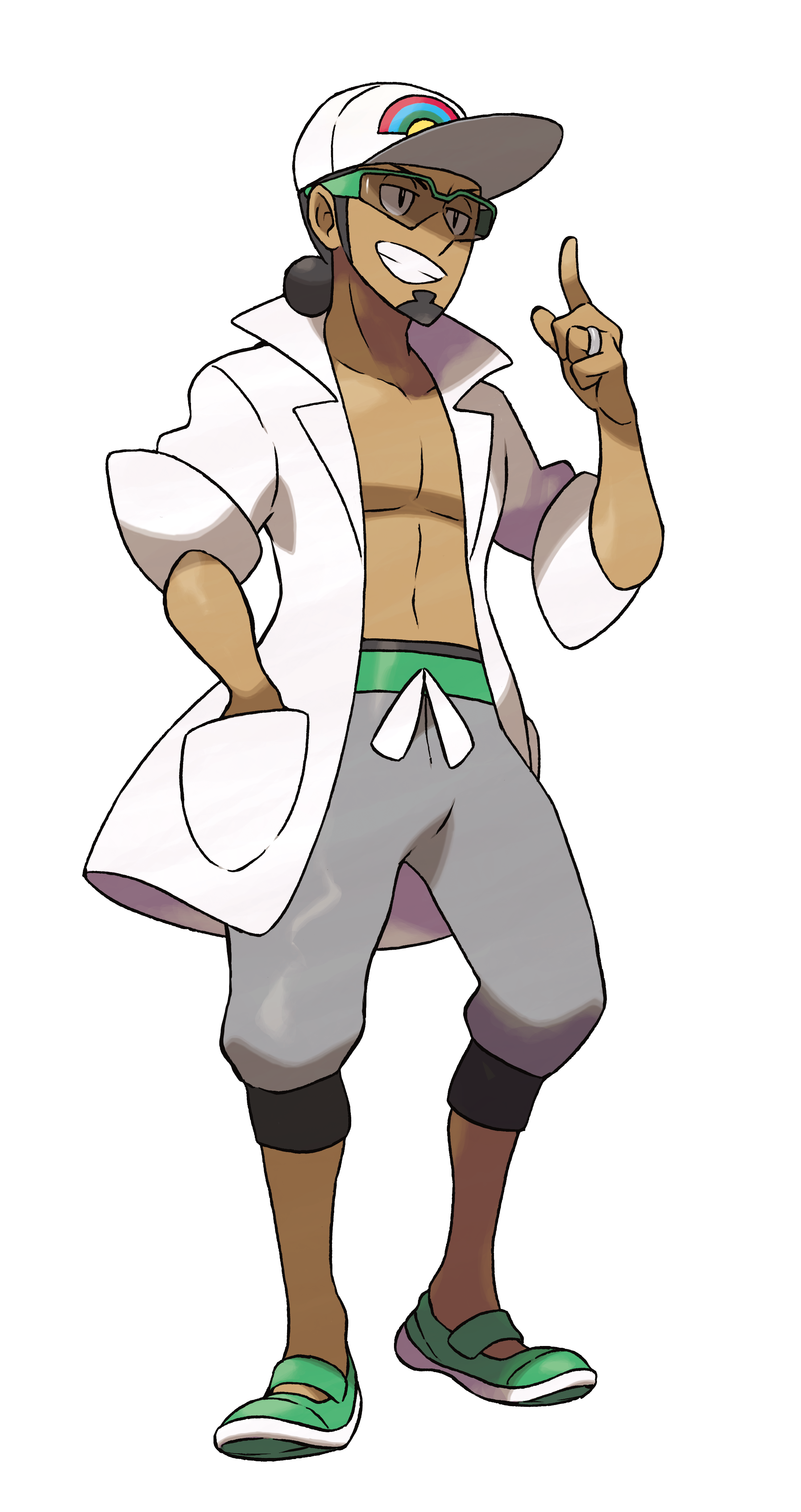 Personagens: Prof. Kukui (Prof. Nogueira) – Pokémon Mythology