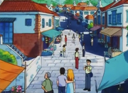Sunburst Island shops
