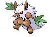 Shiftry's Pokémon Black Version and Pokémon White Version sprite