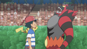 Ash and Incineroar