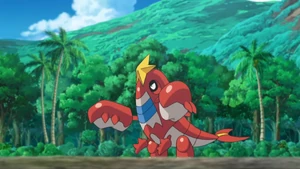 Crawdaunt in the anime.