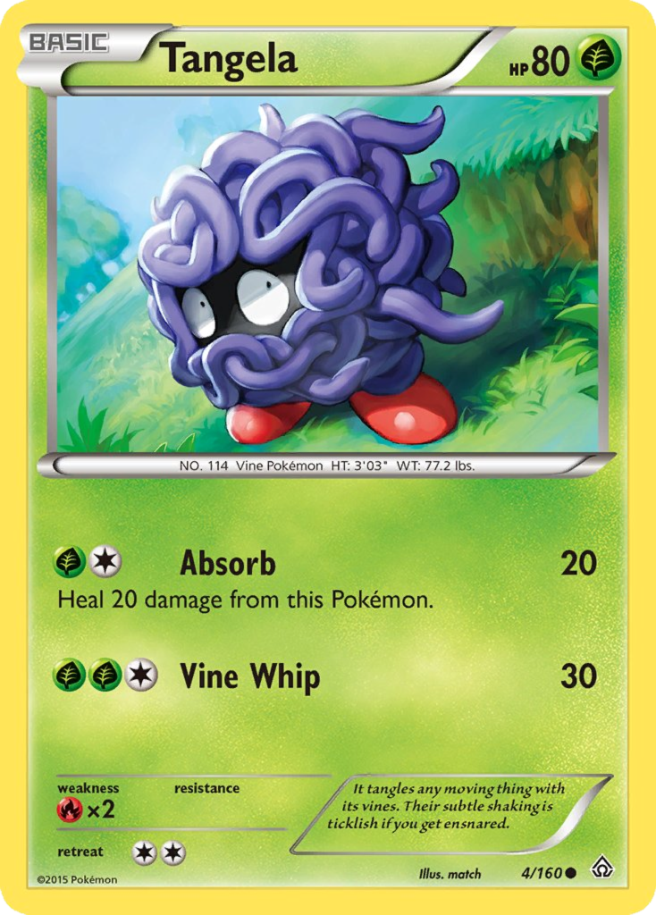 Tangela Primal Clash Pokemon Wiki Fandom