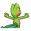 Treecko's back sprite