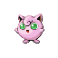 Jigglypuff's Pokémon FireRed Version and Pokémon LeafGreen Version Shiny sprite