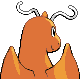 0149Dragonite Back IV.png (802 bytes) Dragonite's Generation IV back sprite