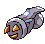 Beldum's Shiny back sprite