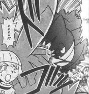 Tackle being used by Nazuna's Munchlax (in Phantom Thief Pokémon 7).