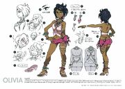 Olivia concept art