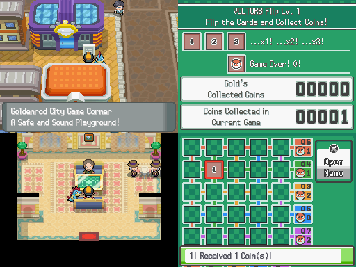 Pokemon Heart Gold and Soul Silver - Goldenrod City (Pokemon on