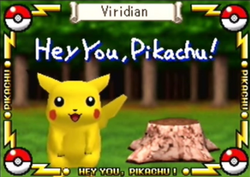 Hey You, Pikachu intro