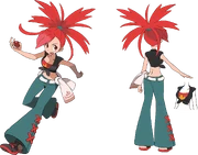 Concept art of Flannery in the Generation III remakes.
