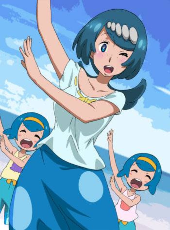 Lana mother. Покемоны Suiren(сёстры). Pokemon Sun and Moon Suiren(mother). Pokemon Moon Suiren.