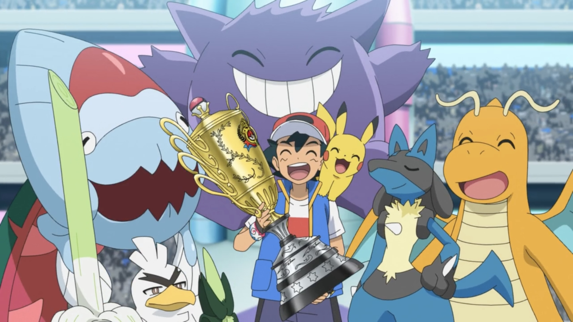 IGN on X: Ash Ketchum's greatest rival Gary Oak is returning to the anime  Pokémon Journeys, as revealed at the end of the show's new opening  sequence.  / X