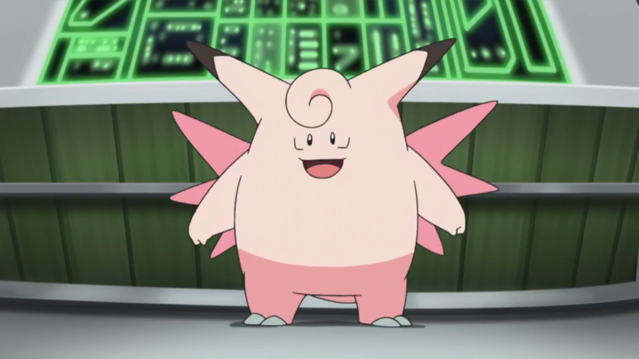 Lusamine S Clefable Anime Pokemon Wiki Fandom