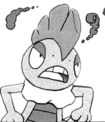 Marnie used Scrafty to battle Melony's Gigantamax Lapras during her Gym Battle.