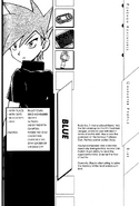 Blue's profile page from volume 23