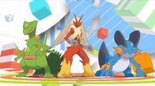 The third evolutions of all the Hoenn starters