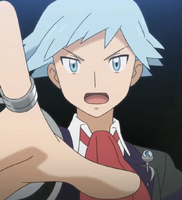 Steven Stone in the Omega Ruby and Alpha Sapphire trailer (anime)