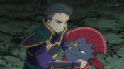 Kagetomo saying to Weavile that it did a great job