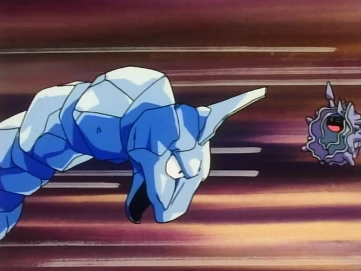 Crystal Onix mysterious Pokemon from animated series