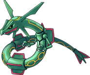 384Rayquaza Pokemon Mystery Dungeon Red and Blue Rescue Teams