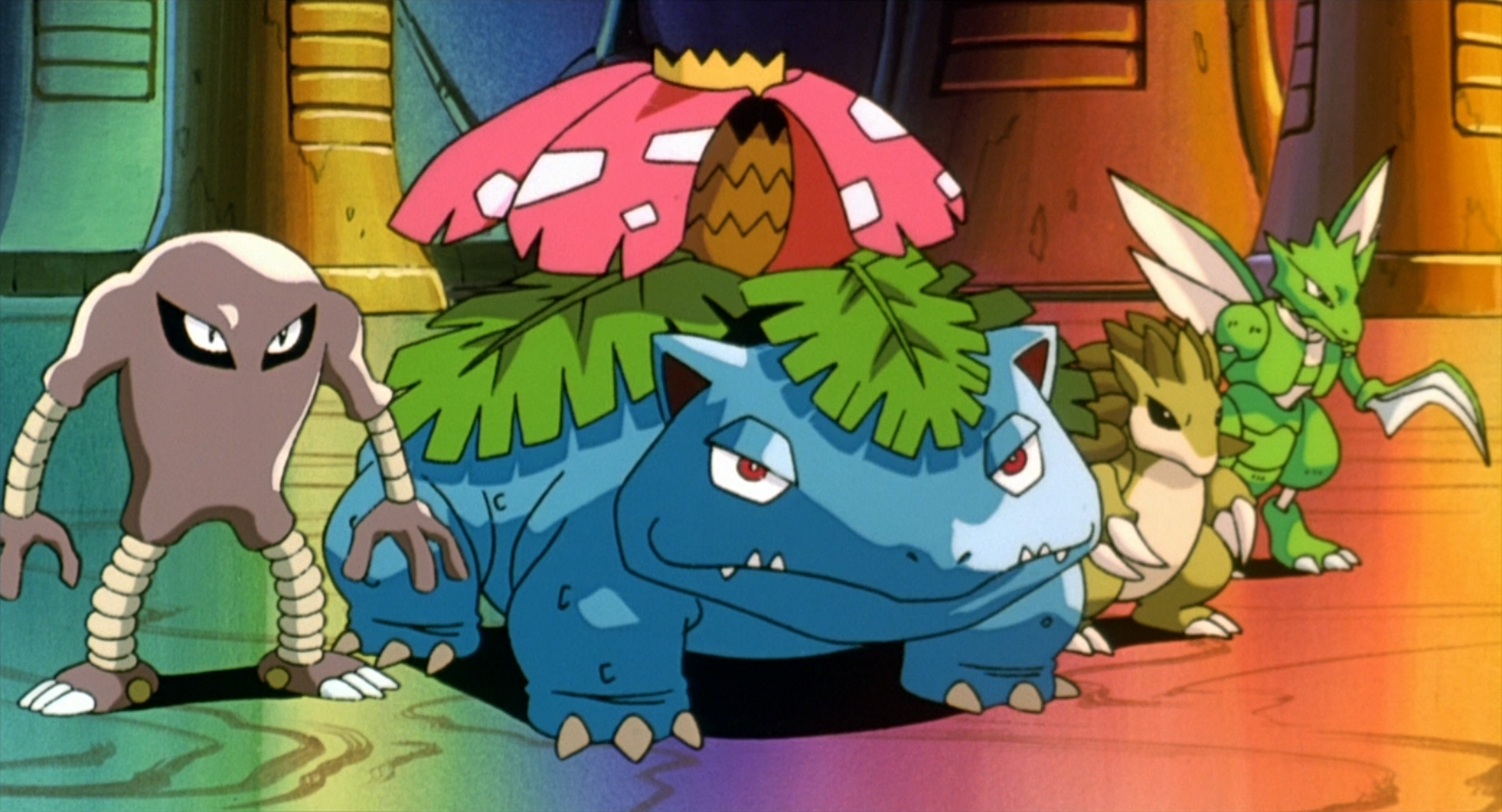 This Venusaur, nicknamed as Bruteroot, is a grass/poison-type Pokémon owned...
