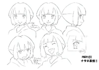 Concept artwork of Gardenia's expressions