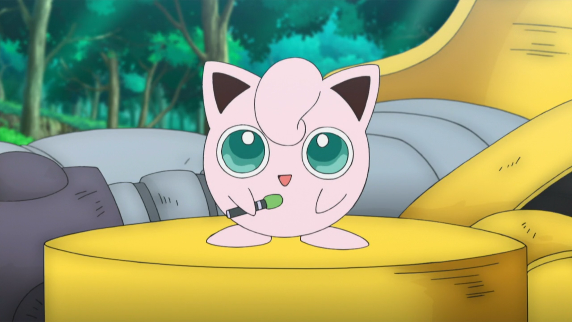 A Group Of Jigglypuff In The Sun And Moon Anime - YouTube