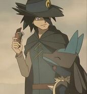 Sir Aaron and Lucario