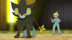 Clemont's Luxray.