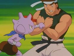 Pokémon Masters EX on X: Raise Tyrogue! ✨ Train with the Karate King to  get Tyrogue Eggs! Tyrogue can evolve into one of three different Pokémon:  Hitmonlee if it has the strike