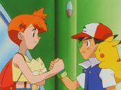 Ash and Misty are still determined to win the cup