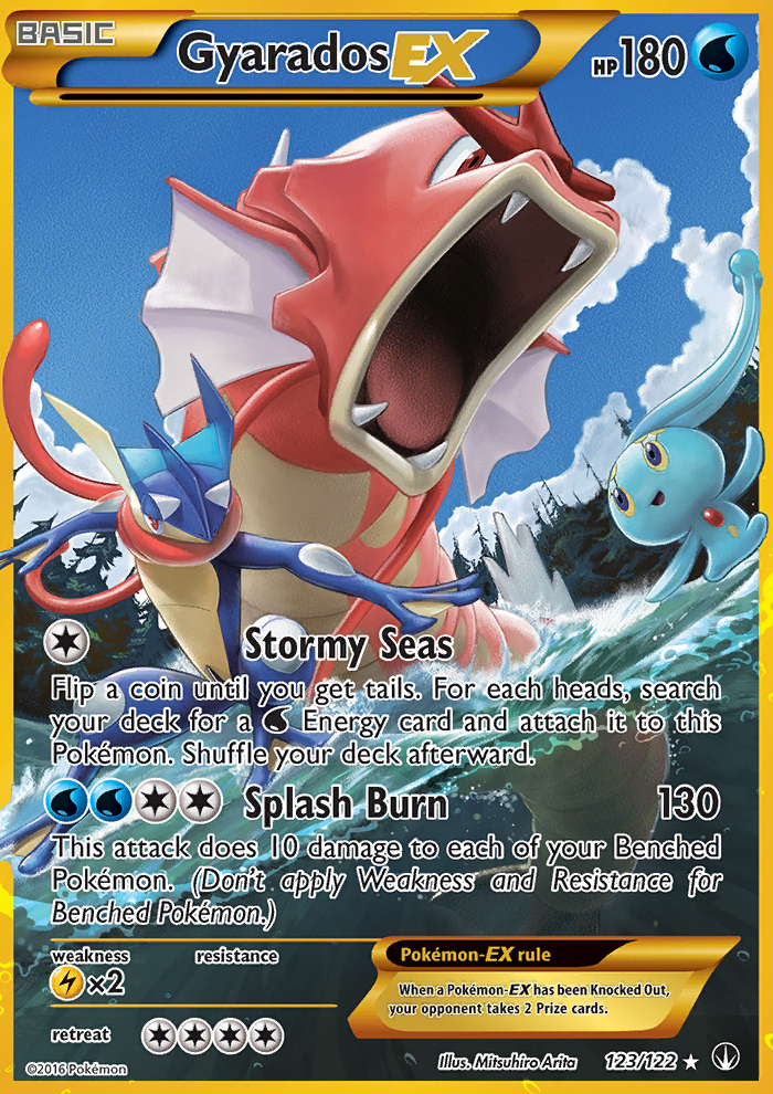 Gyarados EX (BREAKpoint) | Pokémon Wiki | Fandom Gyarados EX (BREAKpoint) | Pokémon Wiki | Fandom