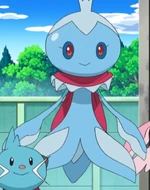 Halsey had a blue Frillish, who was used in putting out fires.