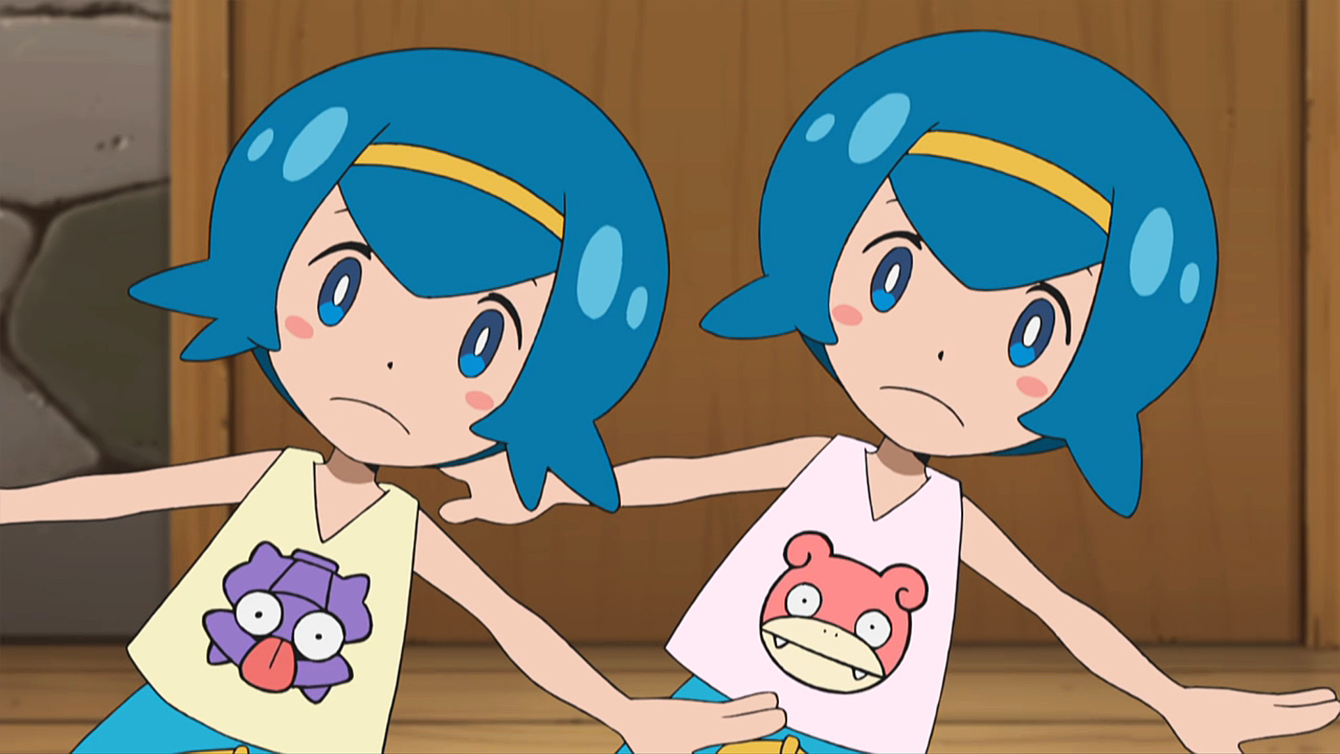 Harper and Sarah are characters appearing in Pokémon the Series: Sun &a...