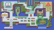 An overview of the Hoenn Battle Frontier in Emerald.