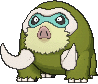 Mamoswine's X and Y/Omega Ruby and Alpha Sapphire shiny sprite ♀