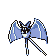 0041Zubat Gr.png (3 KB) Zubat's Pocket Monsters Green sprite