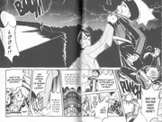 Norman picking up Ruby and throwing him.