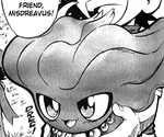 Misdreavus was caught on Hareta's journey to Eterna City in the Eterna Forest and is a big part of Hareta's team. Misdreavus has never evolved (Hareta never got his hands on a Dusk Stone).