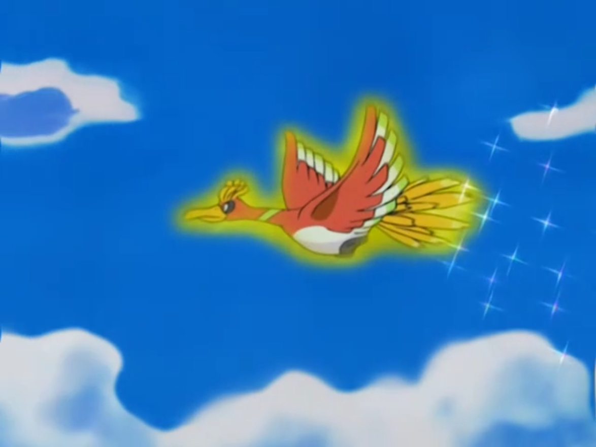 Ho-Oh Shiny  Pokemon, Pokemon go, Anime