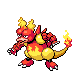 Magmar's Platinum sprite