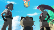 They run into Team Rocket shortly after and Pikachu is captured